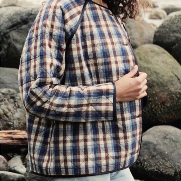 Doen Sedona Jacket Belleville Plaid size S - Picture 9 of 10